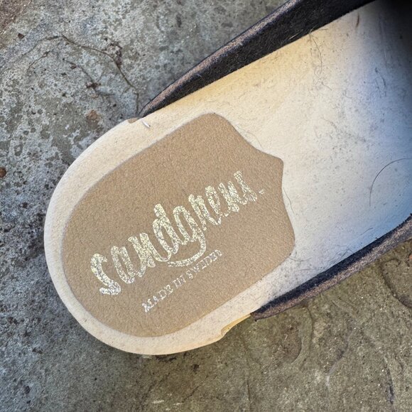 Sangren Size 40 (10 US) Navy Studded Clog Mule - Picture 5 of 7